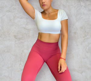 BLOSSOM SEAMLESS CROP TOP